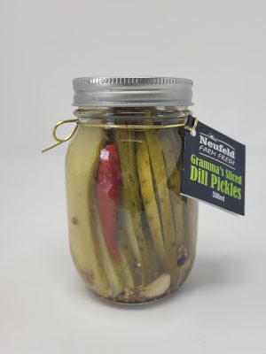 Gramma's Sliced Dill Pickles